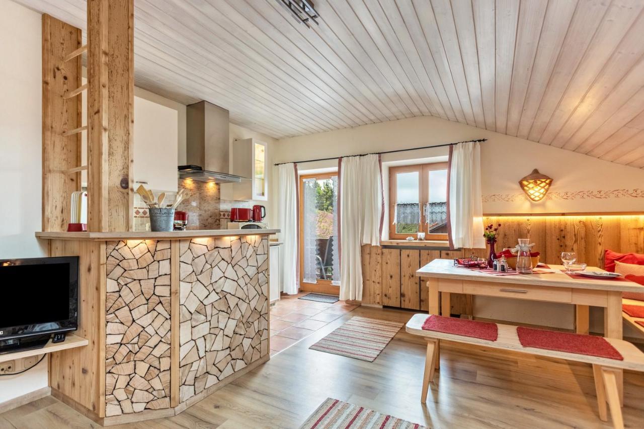 Ferienwohnung Geierstein Wackersberg Ngoại thất bức ảnh